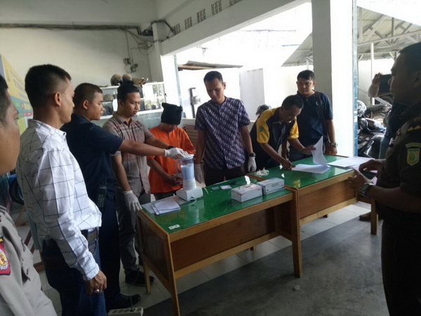 Polsek Payung Sekaki Musnahkan Shabu Berat 4,3 Gram